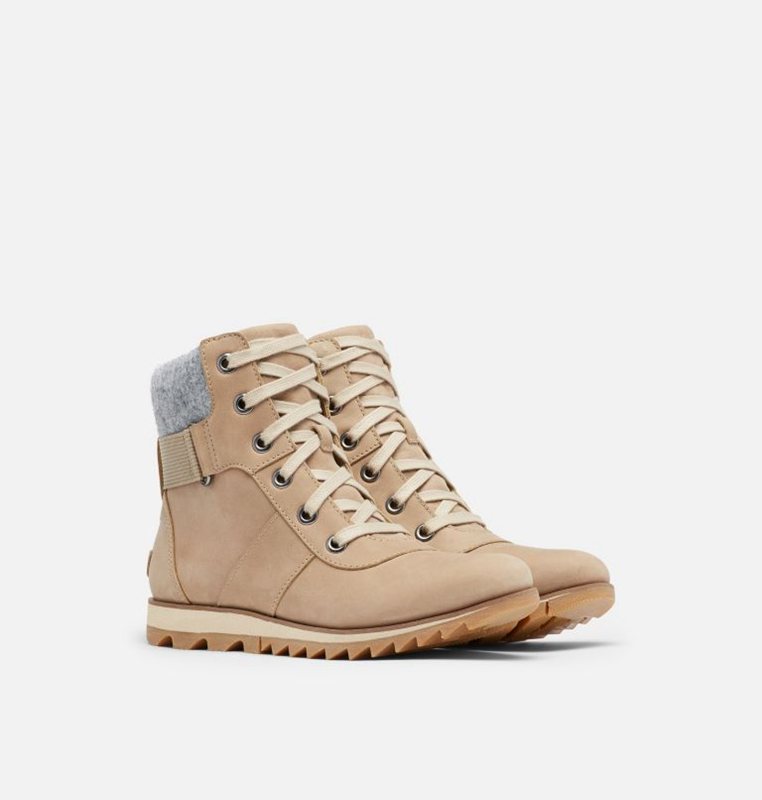 Sorel Dam Snörstövlar Brun - Harlow™ Conquest Låga - AKF-136524